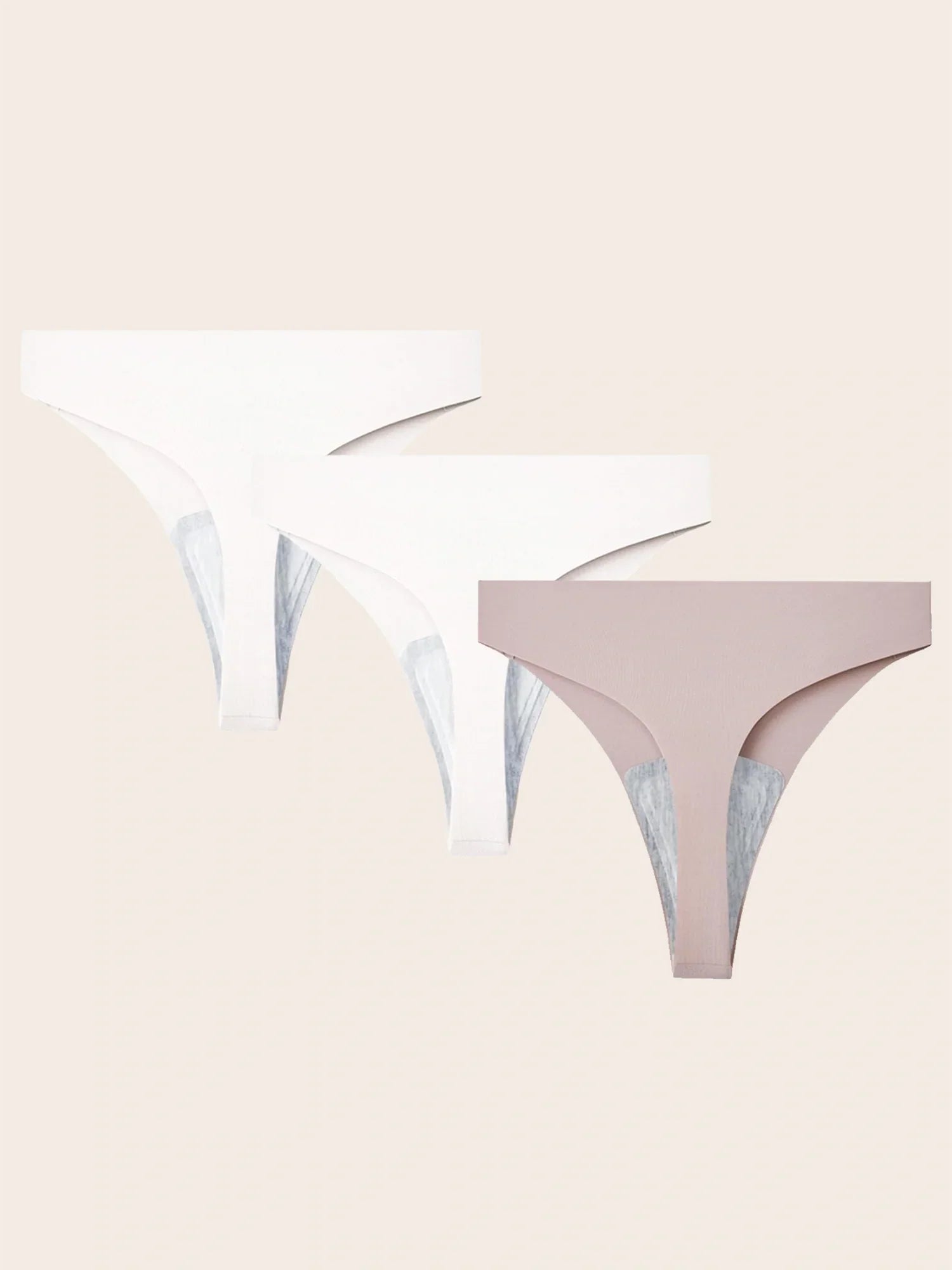 Soft Intention No Show Camel Toe Cover Thongs