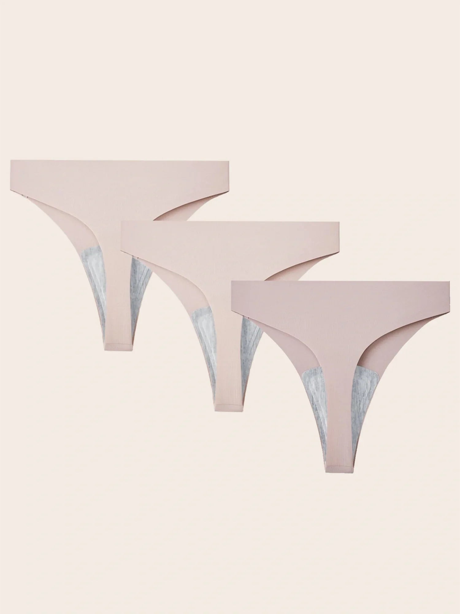 Soft Intention No Show Camel Toe Cover Thongs