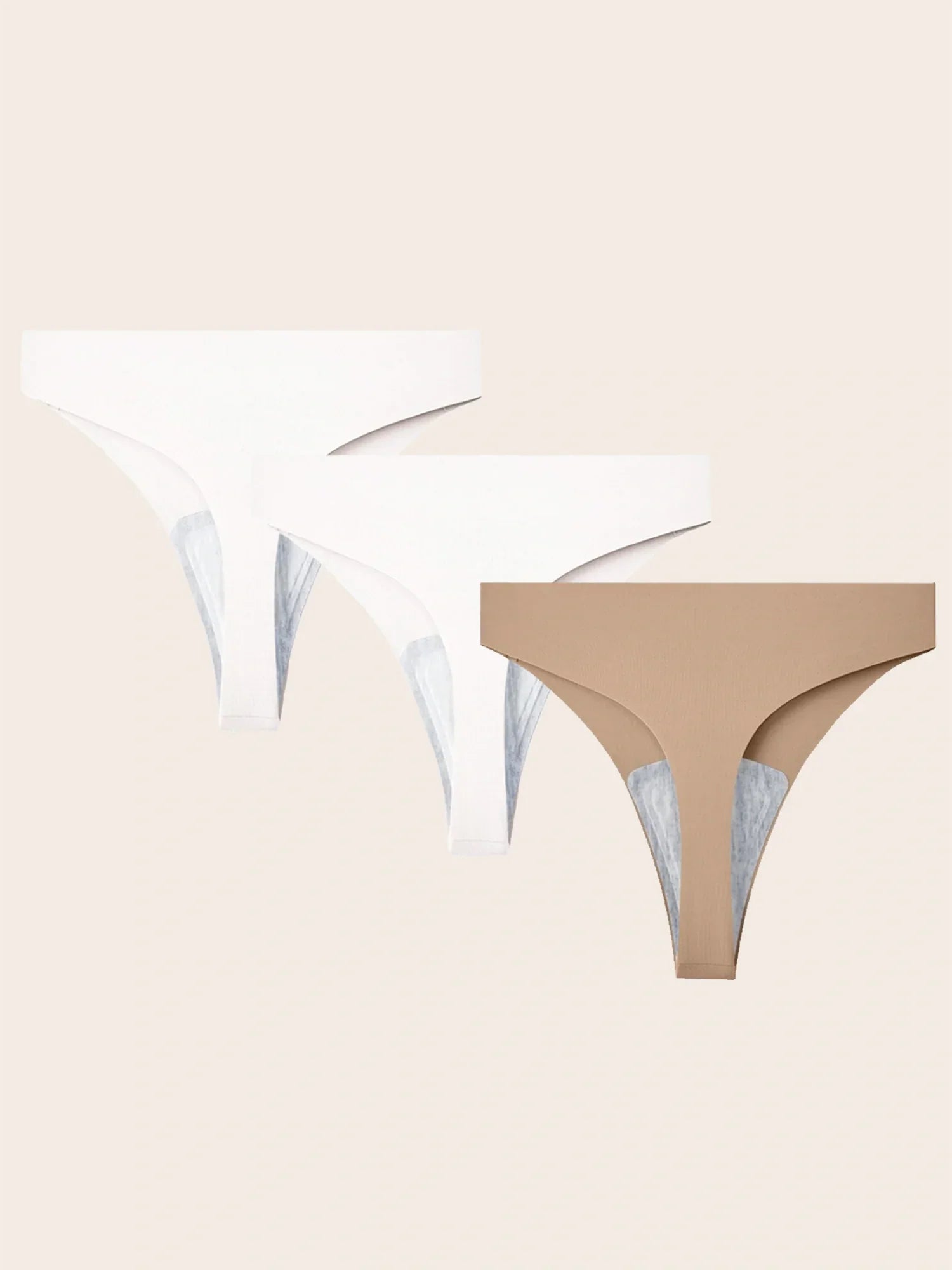 Soft Intention No Show Camel Toe Cover Thongs
