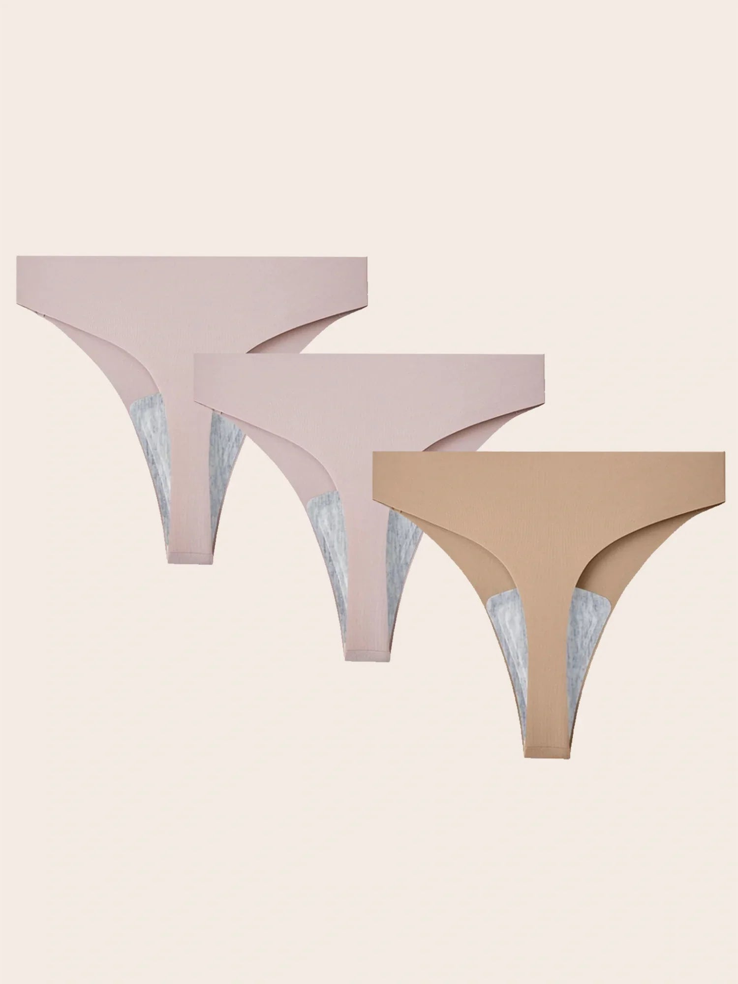 Soft Intention No Show Camel Toe Cover Thongs