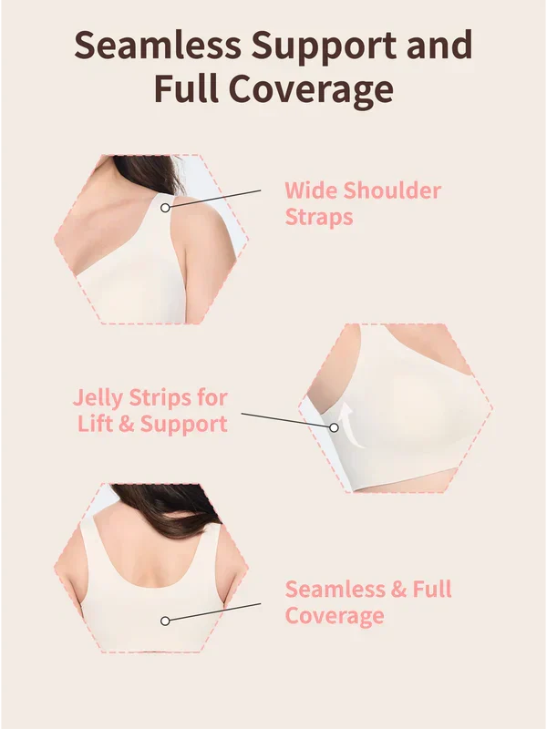 Jelly Wireless T-shirt Bra