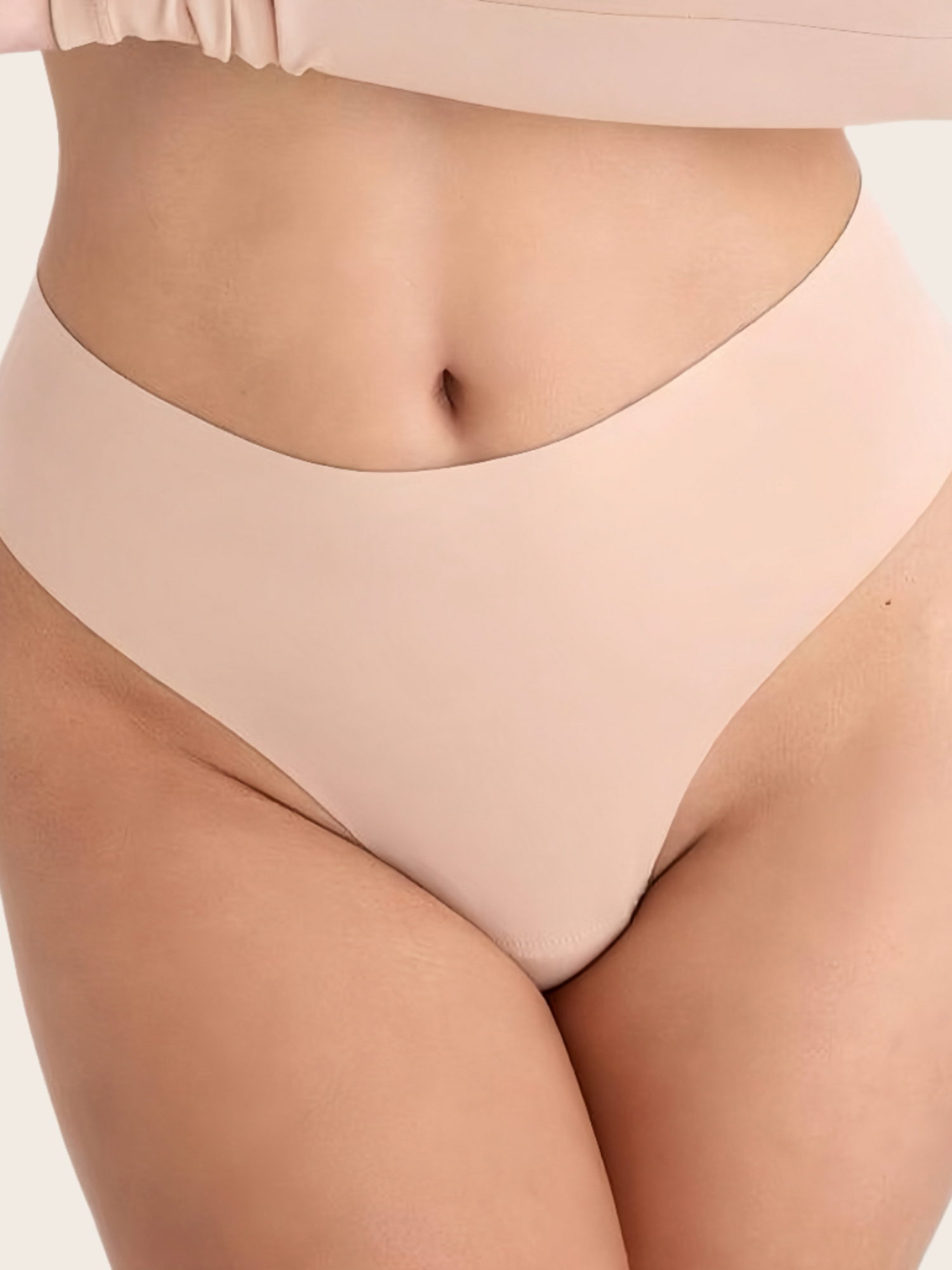 Soft Intention No Show Camel Toe Cover Thongs