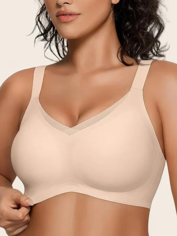 Plus Size Seamless Wireless Bra