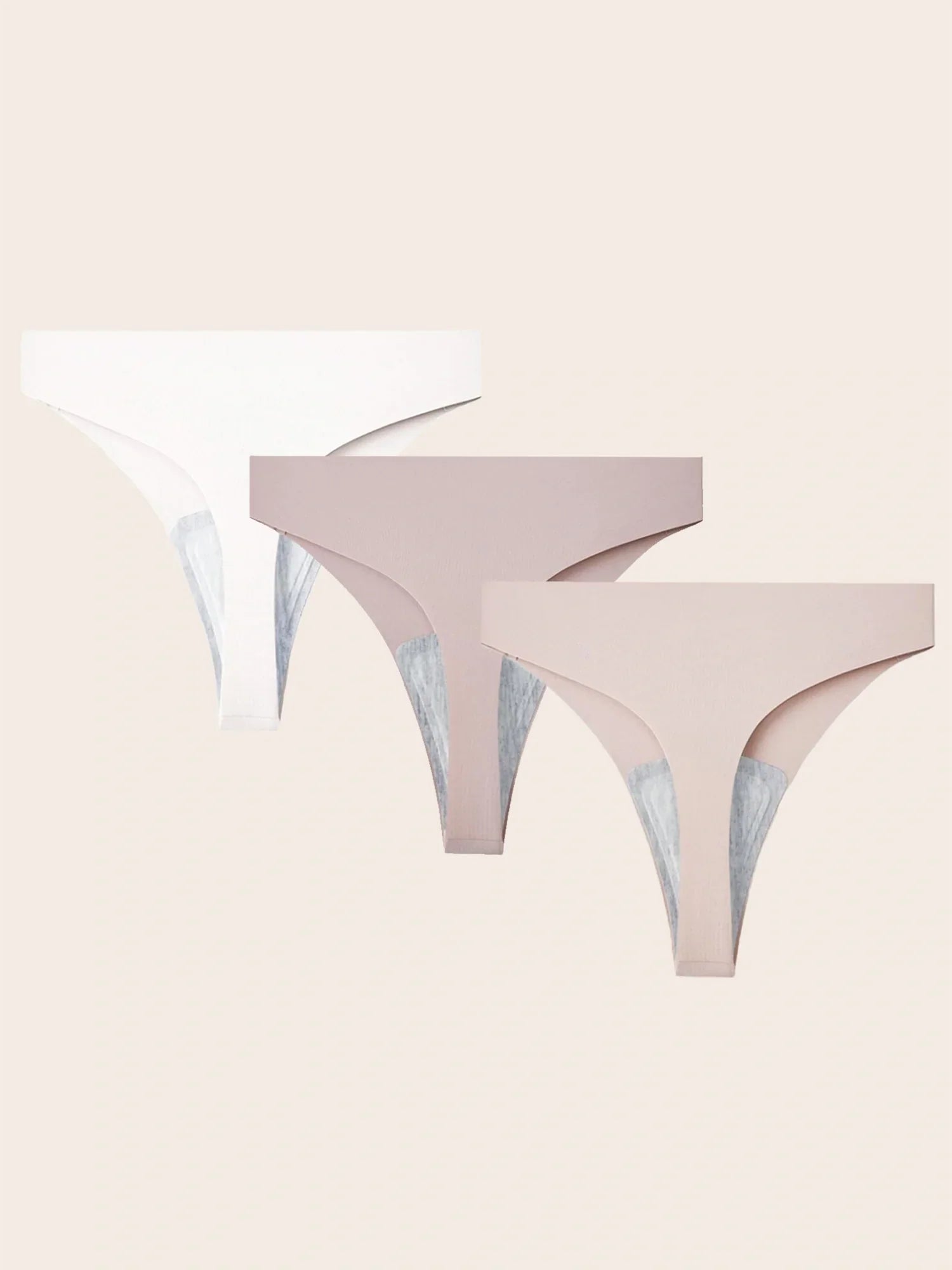 Soft Intention No Show Camel Toe Cover Thongs