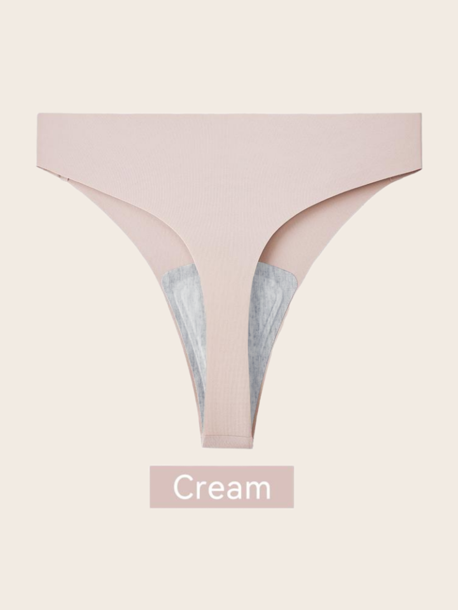 Soft Intention No Show Camel Toe Cover Thongs