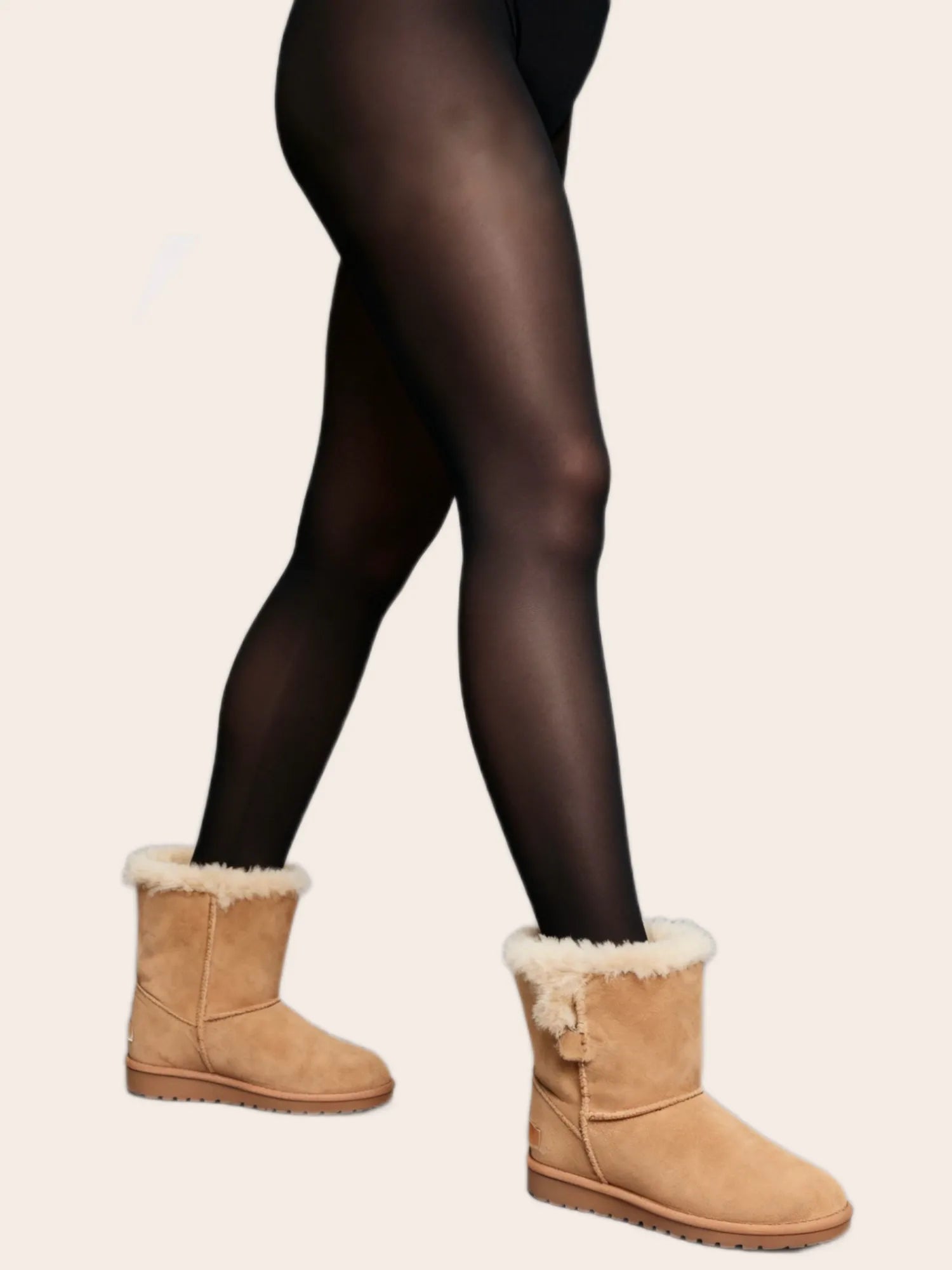 Fake Sheer Warm Pantyhose Thick Winter Leggings