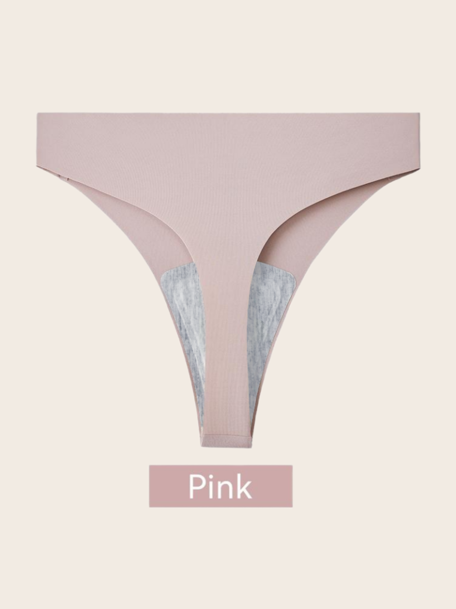 Soft Intention No Show Camel Toe Cover Thongs