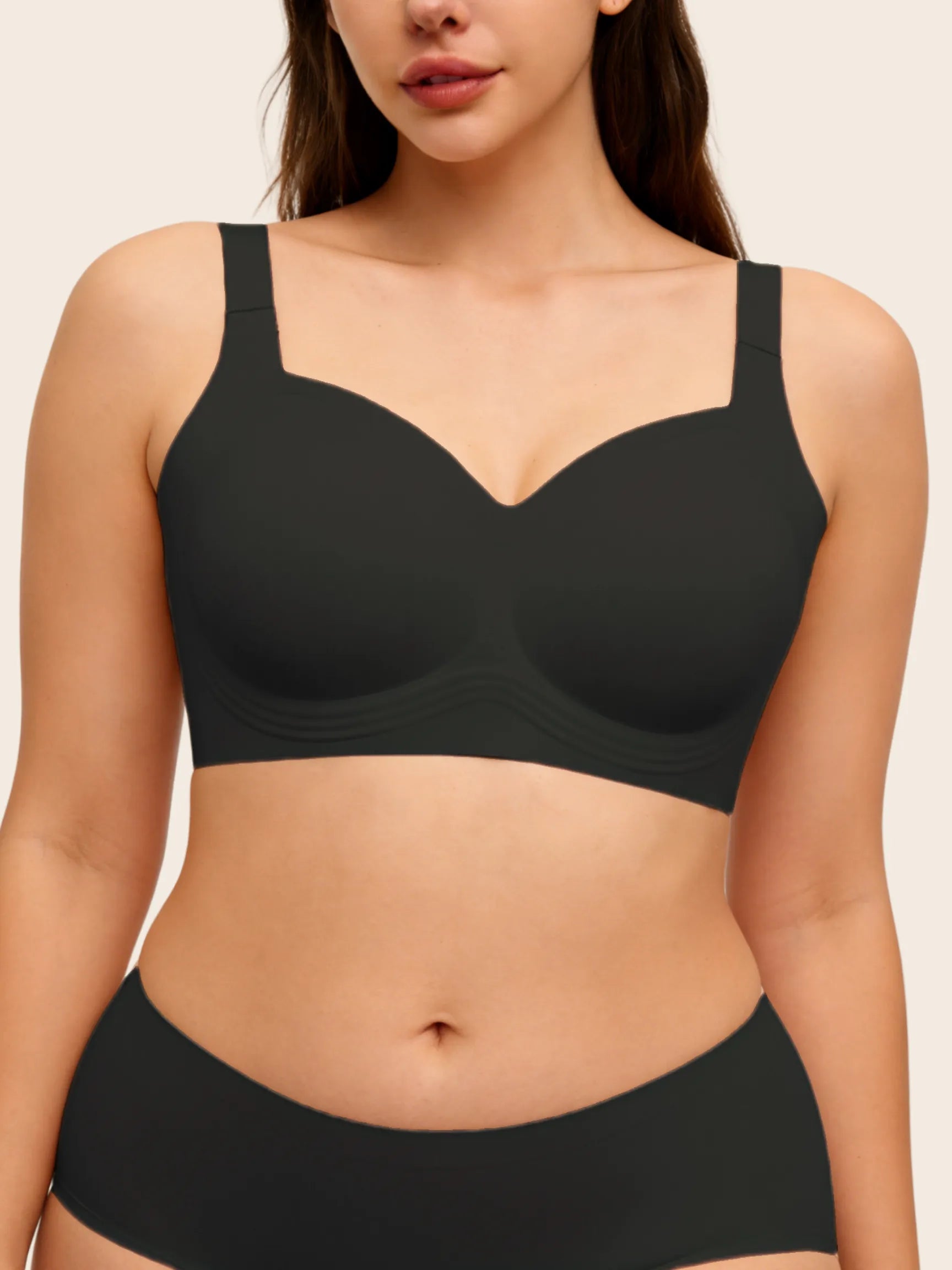 Wireless Jelly Bra Full Coverage Everyday Comfortable Bras