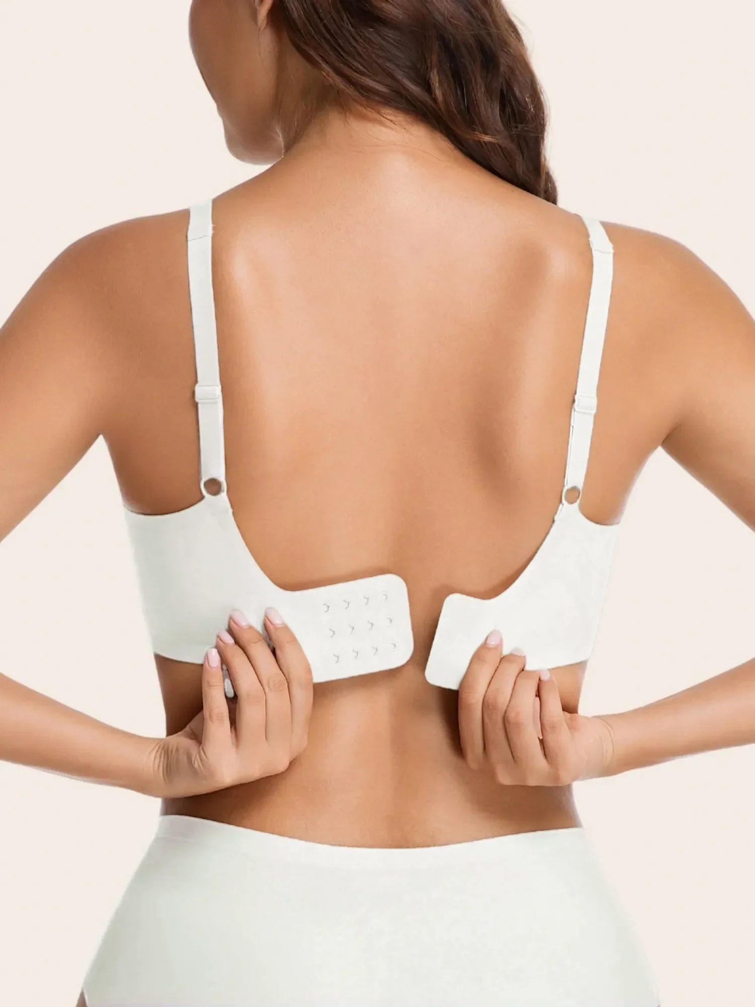 V Neck Jelly Bra with Back Clasp